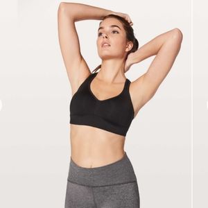 Lululemon Black Speed Up Bra high support C/D 4
